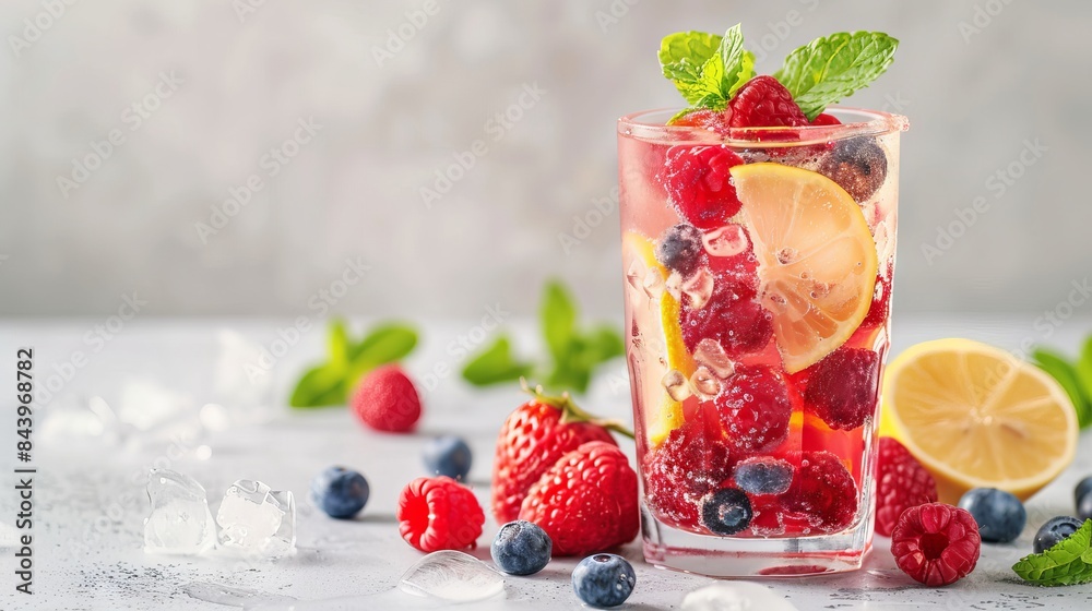 Summer drink concept background Summer drink concept background