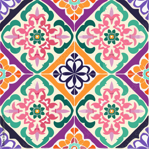 European Ceramic Pattern