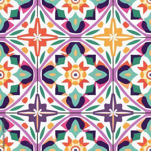 European Ceramic Pattern
