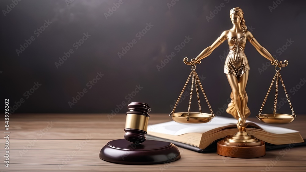 Judge's gavel on dark blue background. Law theme concept. Law theme, mallet of judge, wooden desk and books in courtroom Judge's gavel on dark blue background. Law theme concept. Law theme, mallet of judge, wooden desk and books in courtroom