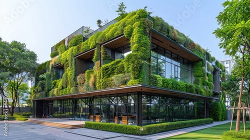 Sustainable Green Building with Climate-Solution Oriented Design, Eco-Friendly Materials, and Green Architecture