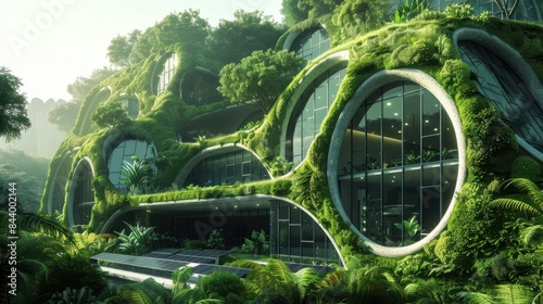 Sustainable Urban Design with Advanced Greenery Integration