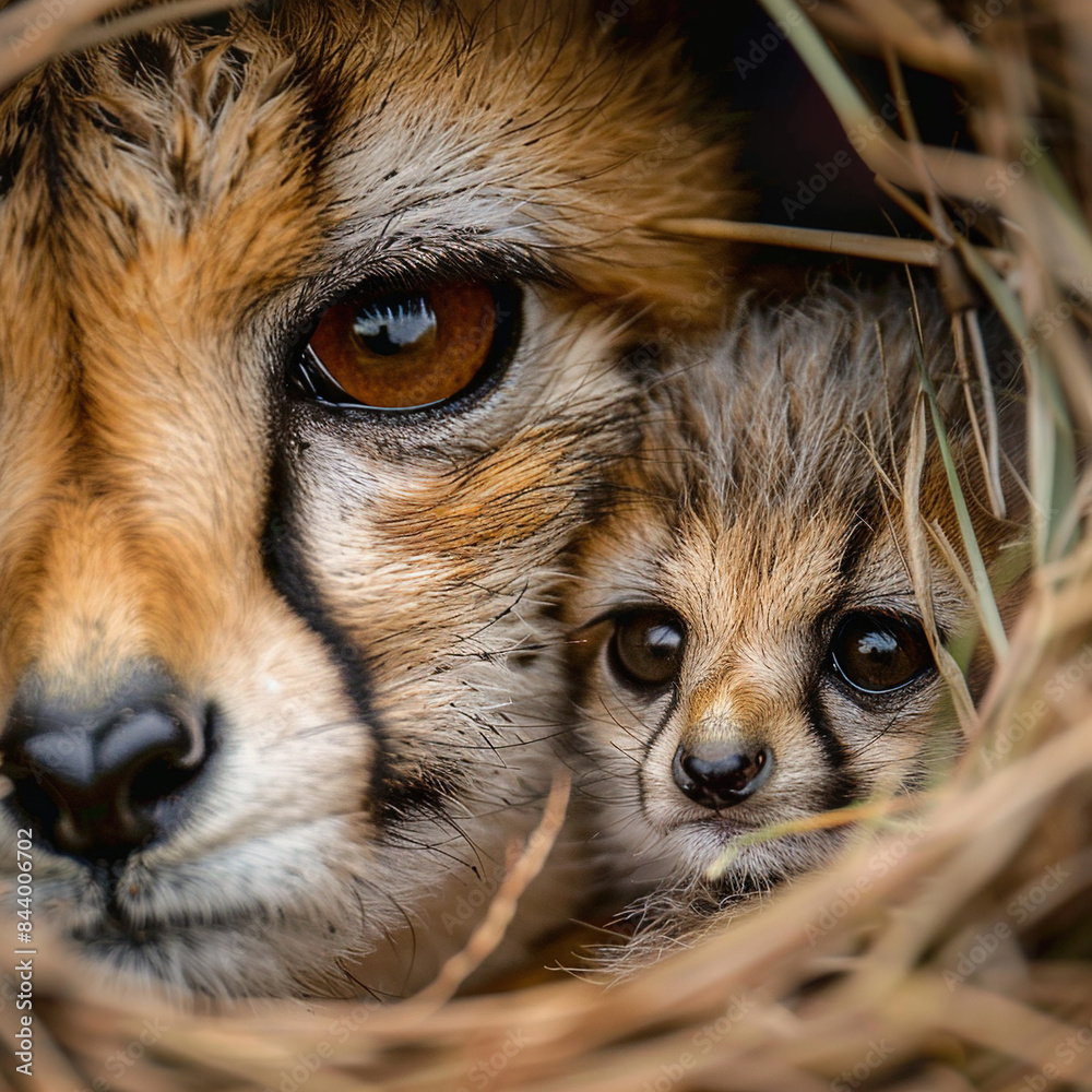 Obraz premium close up of a fox