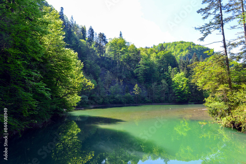 Der Staufensee im Ebniter Tal  bei Dornbirn (Vorarlberg, Österreich) photo