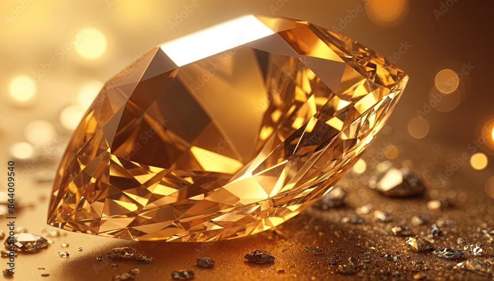 Gold Diamond Jewelry, decorative wallpaper Gold Diamond Jewelry, decorative wallpaper