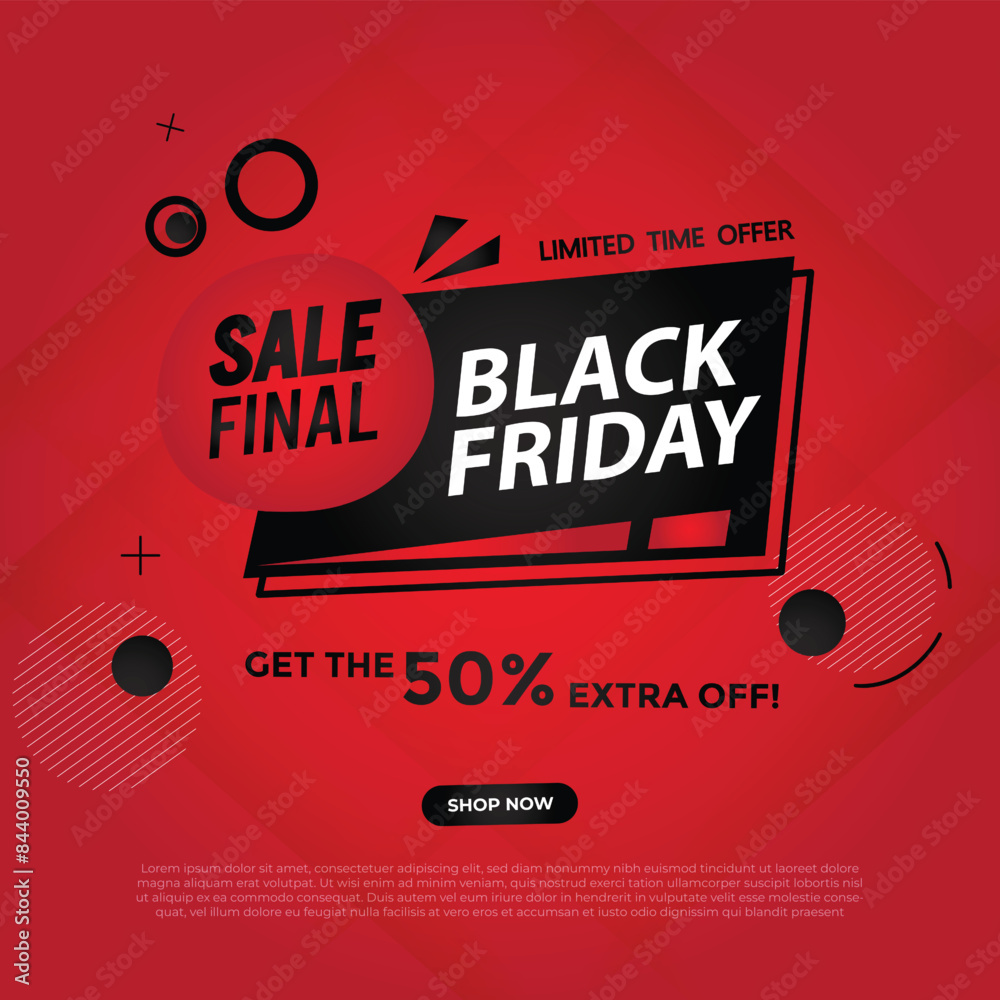 Black Friday sale inscription design template. Black Friday banner. Vector illustration Black Friday sale inscription design template. Black Friday banner. Vector illustration