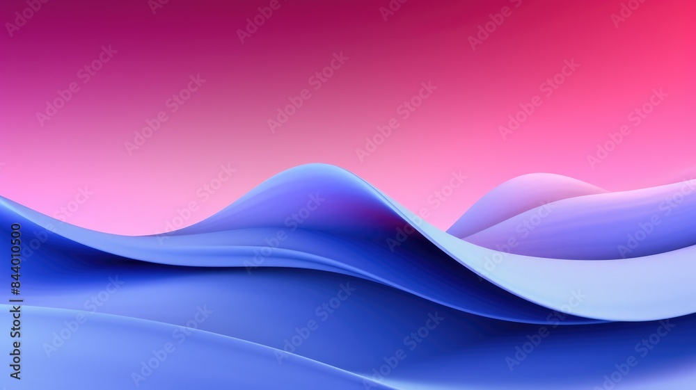 Abstract wavy pattern in vibrant orange and blue hues. Abstract artwork ...