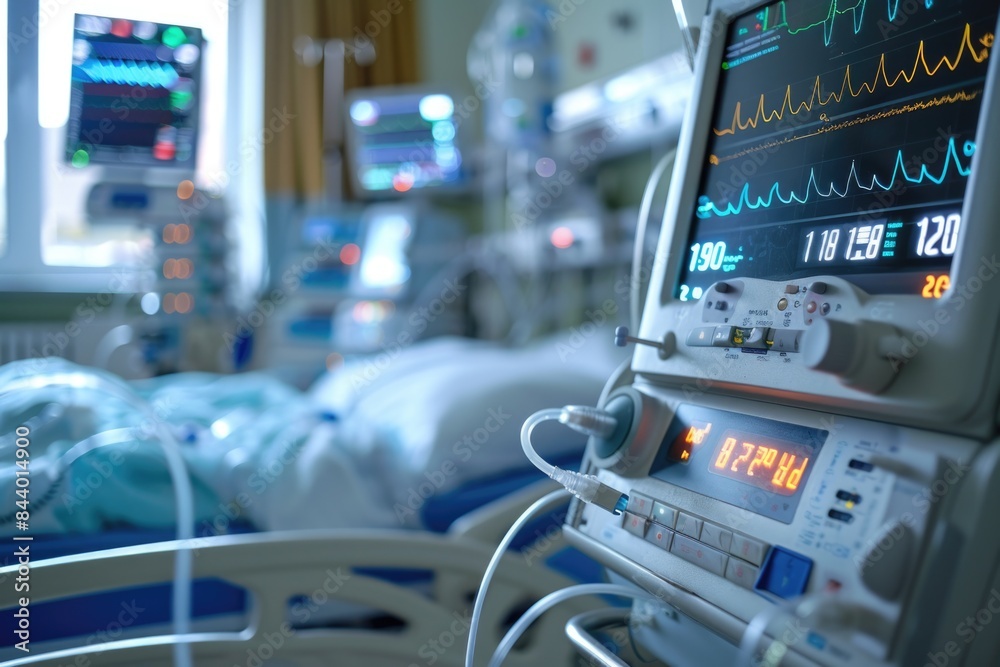 Life Support Machine in Hospital Setting Life Support Machine in Hospital Setting