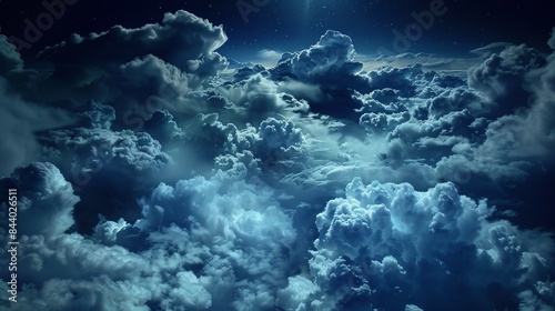 night cloud enviroment mistic pith ornamental patterns © vardan