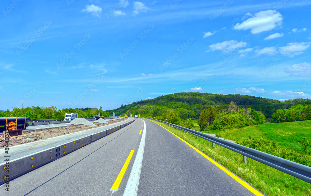 A7 bei Bad Windsheim (Richtung Würzburg) A7 bei Bad Windsheim (Richtung Würzburg)