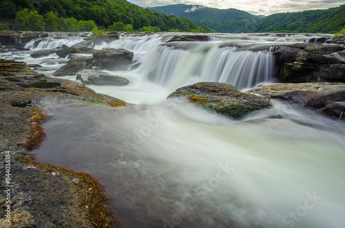 sandstone falls west virginia usa