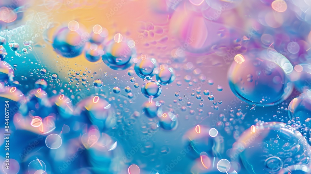 Bubbly liquid texture, close-up of bubbles forming abstract patterns, vibrant colors with a glossy finish. Bubbly liquid texture, close-up of bubbles forming abstract patterns, vibrant colors with a glossy finish.