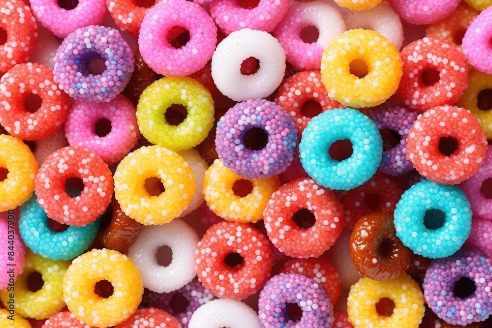 Candy Sprinkle Texture Background, Donut Rainbow Sprinkles Pattern, Sweet Color Glaze Banner Candy Sprinkle Texture Background, Donut Rainbow Sprinkles Pattern, Sweet Color Glaze Banner