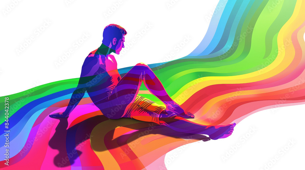 Vibrant LGBTQ+ Clip Art Bundle for Pride Month with Clipping Path Included Vibrant LGBTQ+ Clip Art Bundle for Pride Month with Clipping Path Included