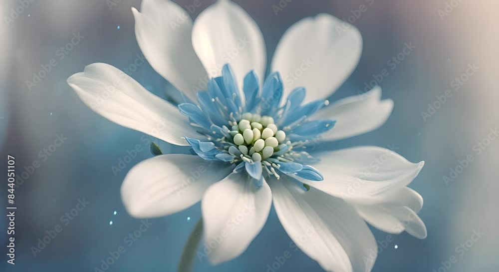 Delicate blue flowers Artistic image of flowers 4k Delicate blue flowers Artistic image of flowers 4k