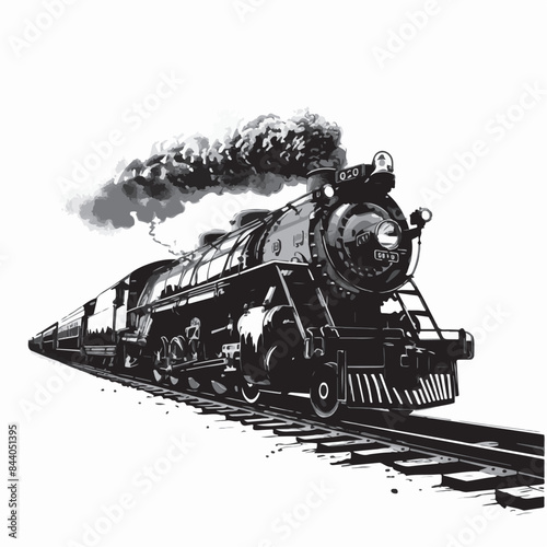 train Illustration Vector 