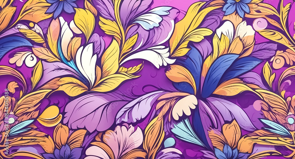 Abstract Floral Pattern Abstract Floral Pattern