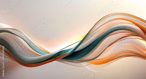 Abstract Wave Background