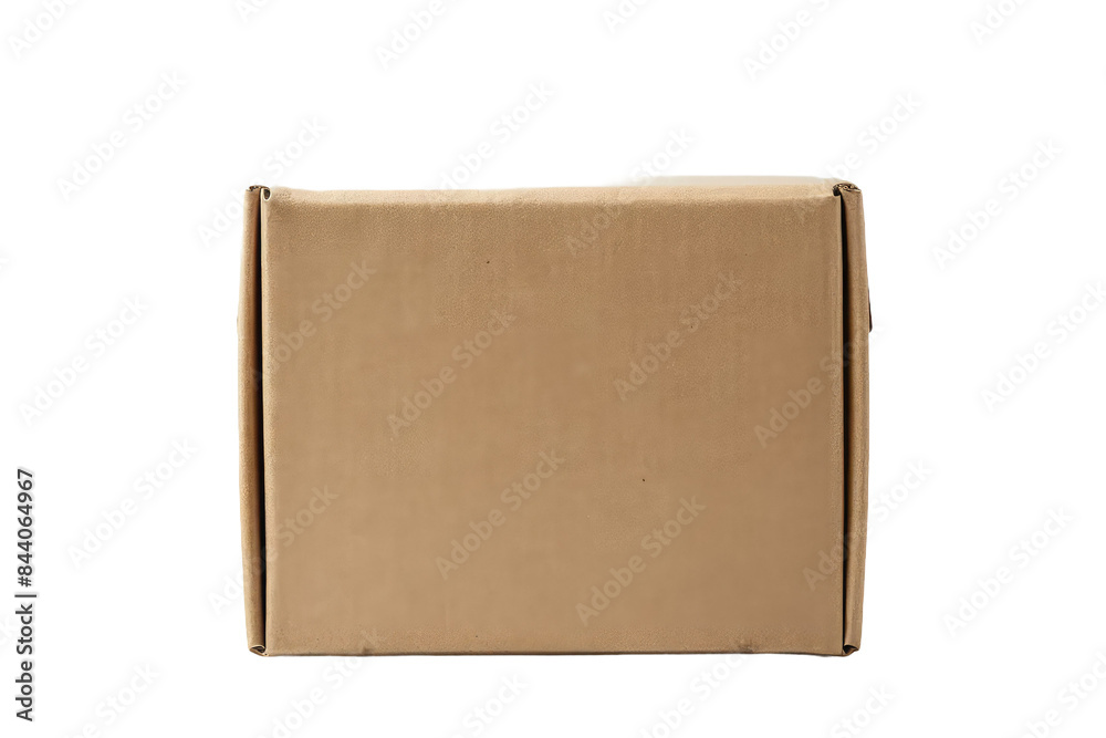Isolated PNG Cardboard, GENERATIVE AI Isolated PNG Cardboard, GENERATIVE AI