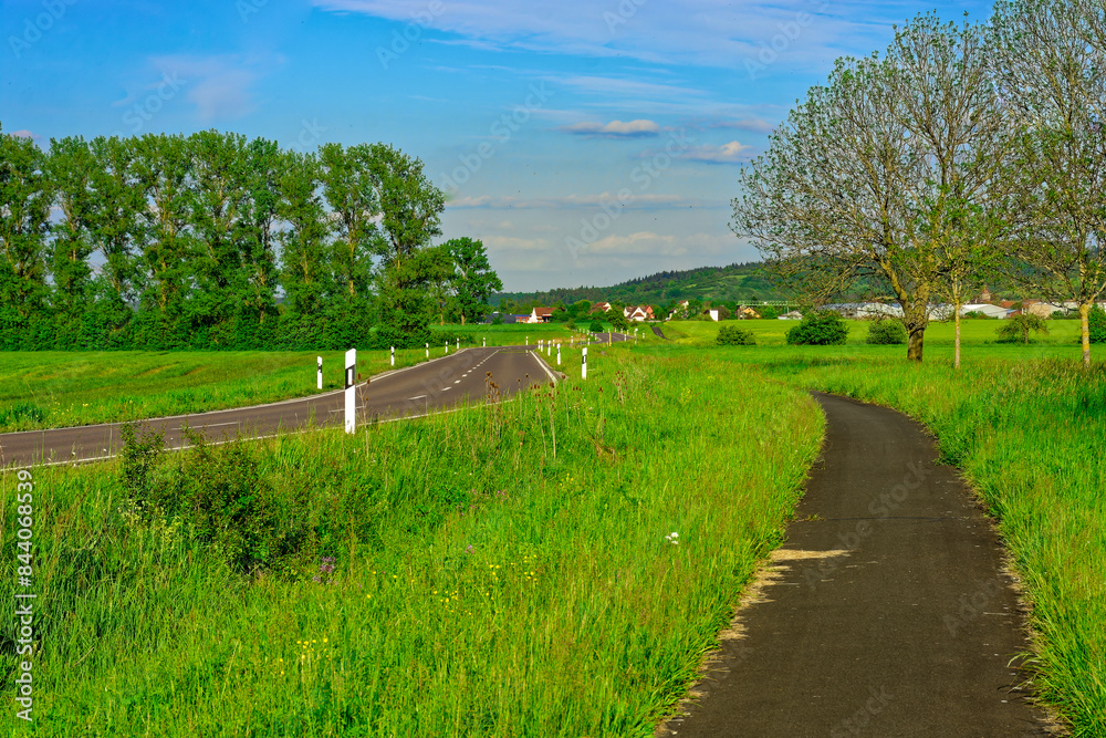 Beautiful summer calm landscapes of Bavaria. Beautiful summer calm landscapes of Bavaria.