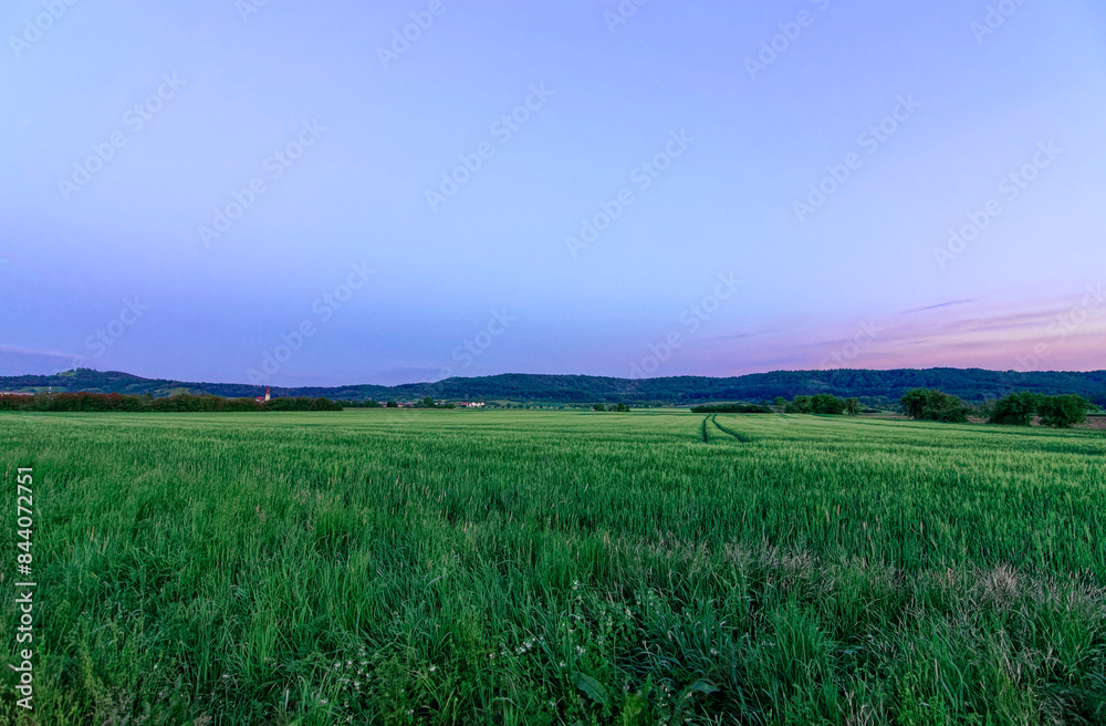 Beautiful summer calm landscapes of Bavaria. Beautiful summer calm landscapes of Bavaria.