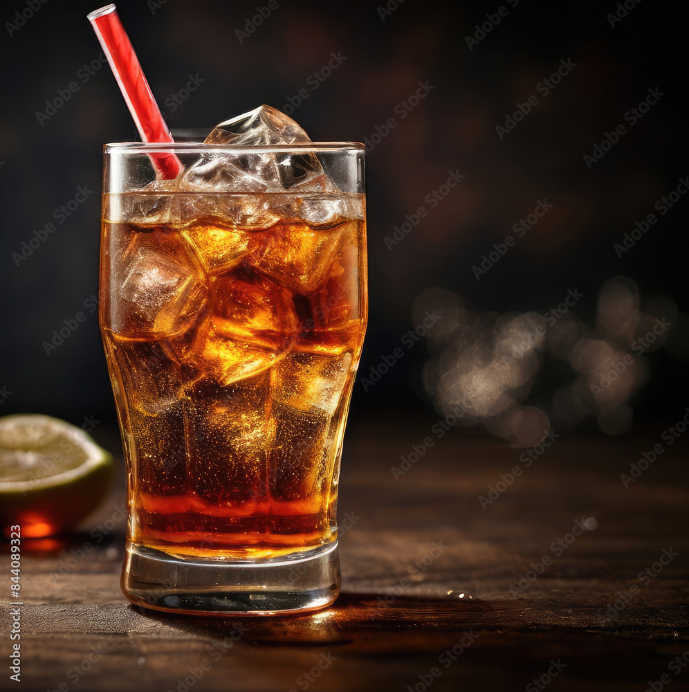 Cocktail with citrus fruits and ice, refreshing summer drink. Cocktail with citrus fruits and ice, refreshing summer drink.