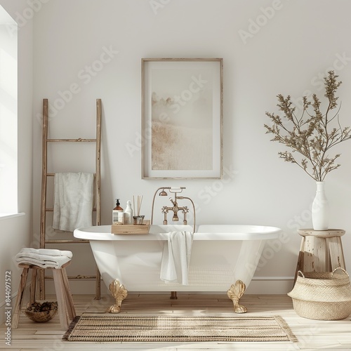 Bathroom Decor with Vintage Style