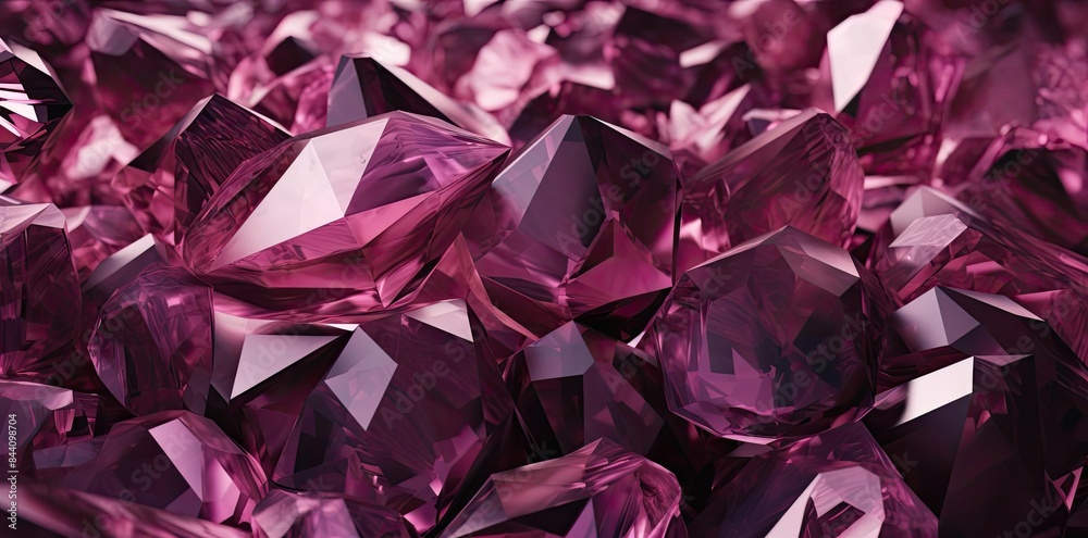 gem texture of pink crystals on a purple background gem texture of pink crystals on a purple background