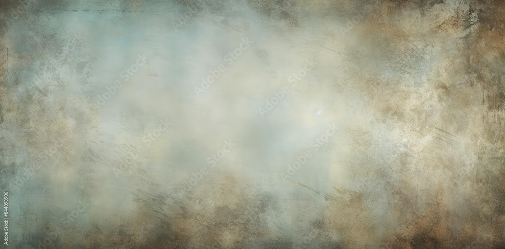 free background texture of a grunge wall with a red and white checkered pattern, a wooden table with a lamp, and a red and white striped chair in the foreground