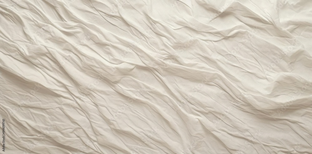 Obraz premium crinkle paper texture on a white sheet