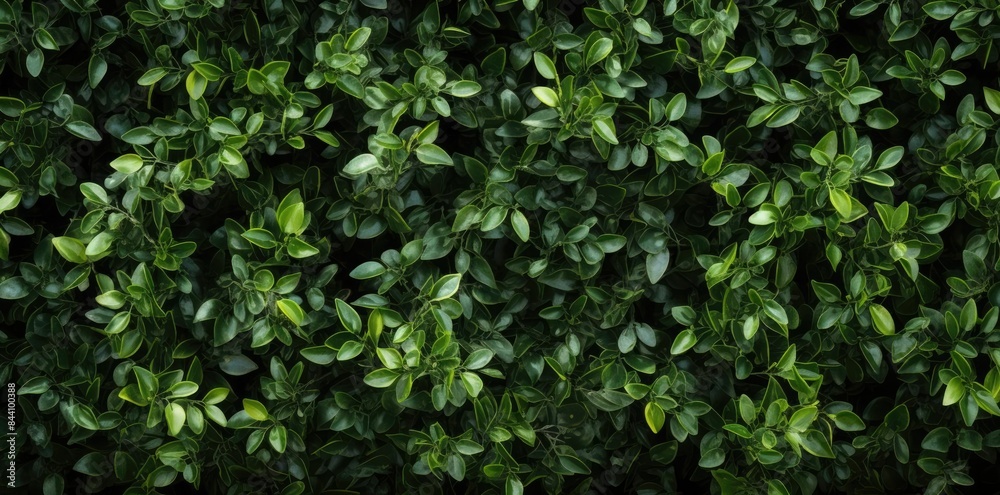 bushes textured with green leaves on a black background bushes textured with green leaves on a black background