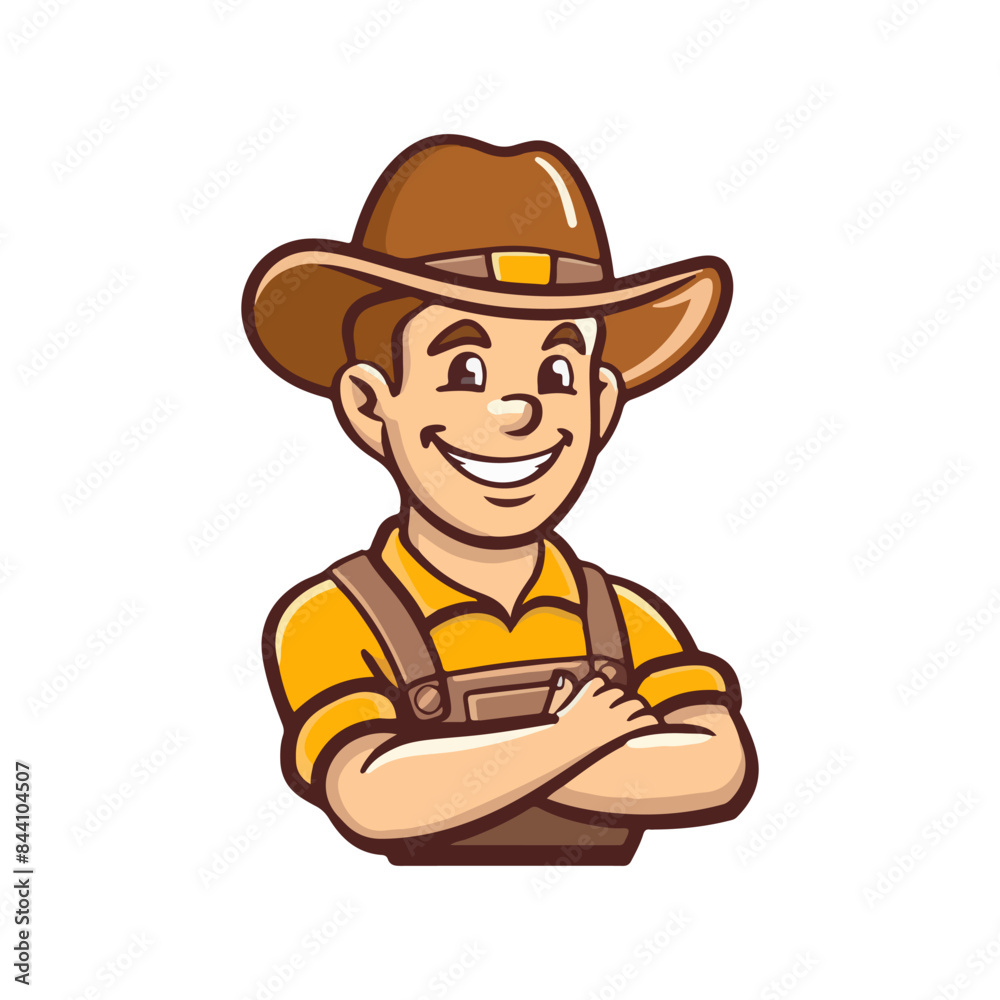 farmer man character farmer man character