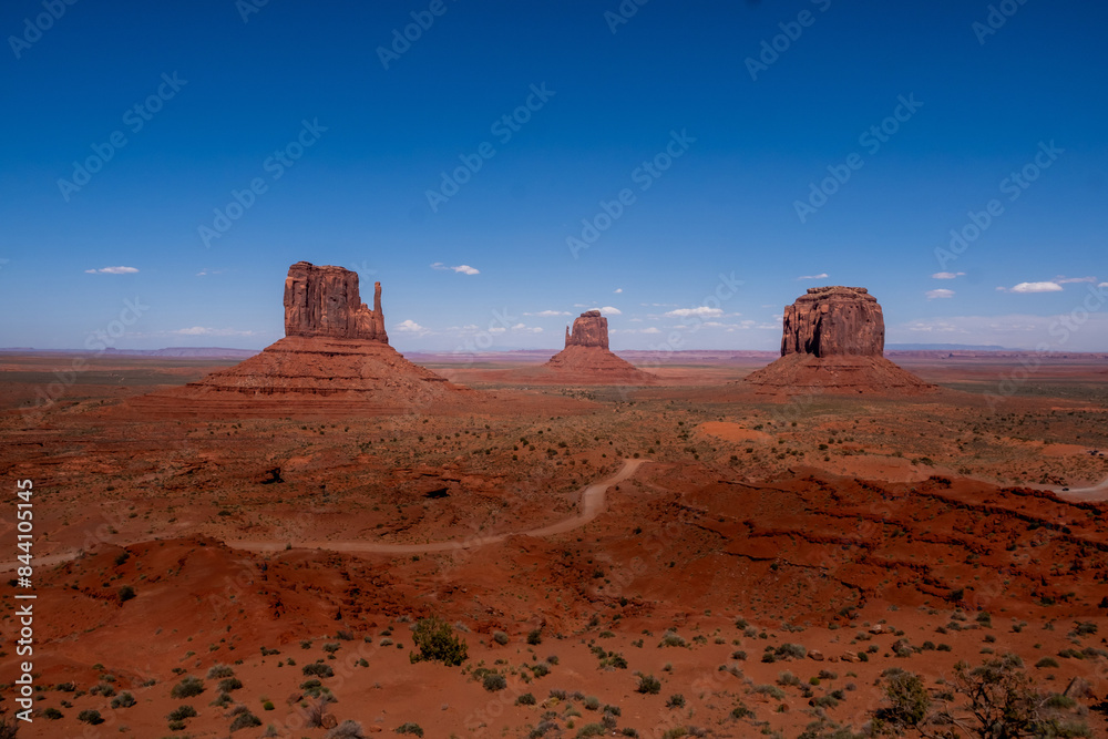 Monument Valley in Arizona, USA, summer daylight Monument Valley in Arizona, USA, summer daylight