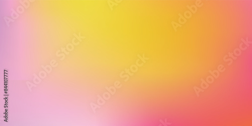 Smooth and blurry colorful gradient mesh background. Modern bright rainbow colors. Easy editable soft colored vector banner template. Premium quality