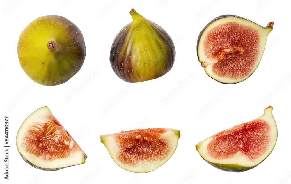 Isolated PNG Fig Fruit, GENERATIVE AI Isolated PNG Fig Fruit, GENERATIVE AI