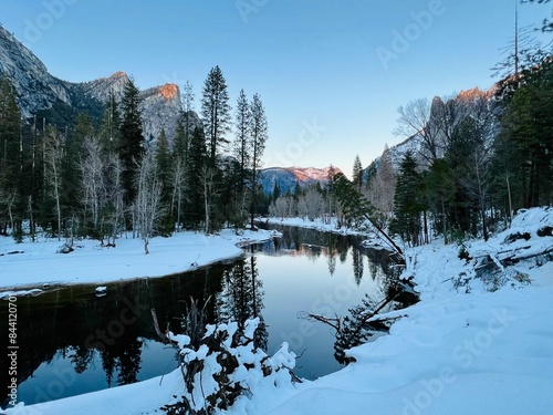 Winter wonderlands Yosemite #844120701