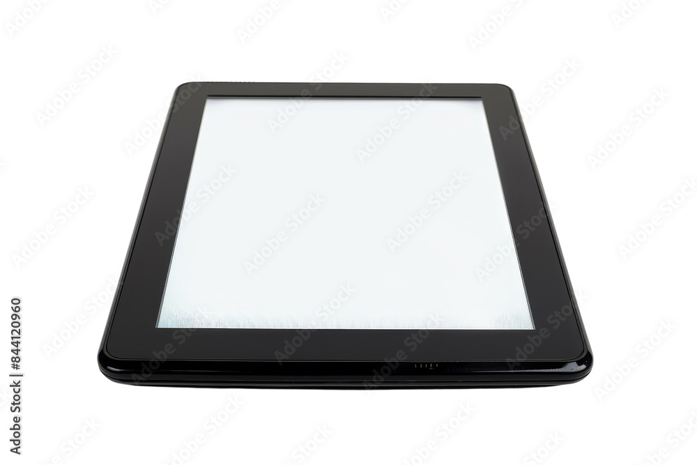 Black E-reader with Blank White Screen Black E-reader with Blank White Screen