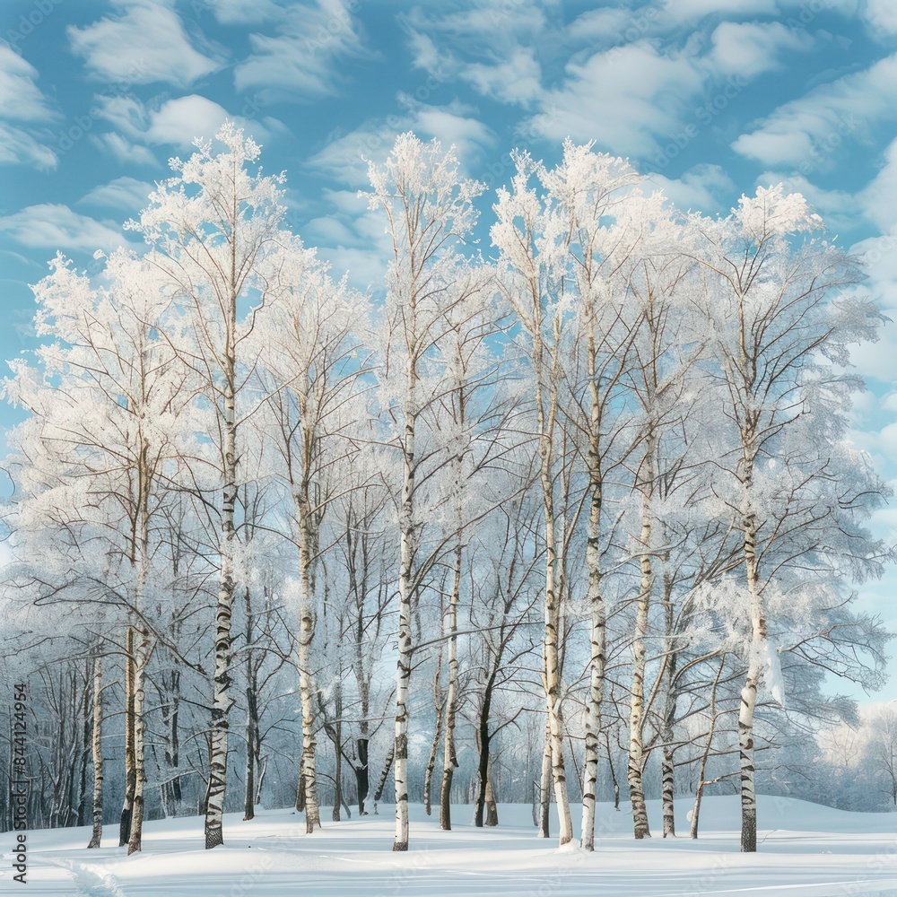 trees in winter trees in winter