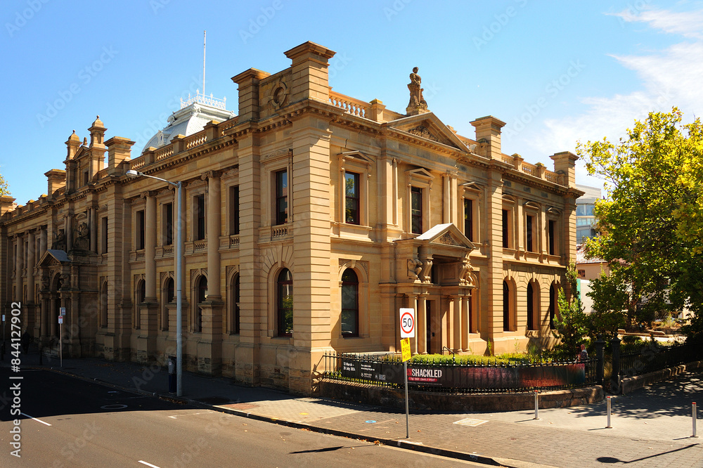 Building in downtown Hobart, Tasmania, Australia Building in downtown Hobart, Tasmania, Australia