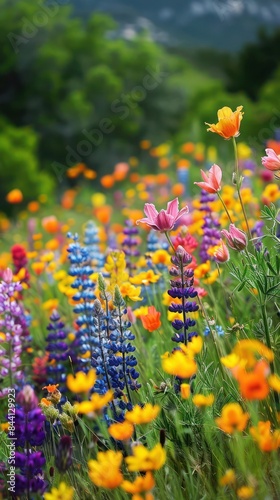 flowers in the field