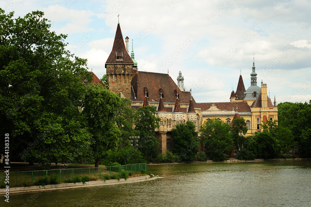 Fototapeta premium A picturesque scene in Budapest, Hungary