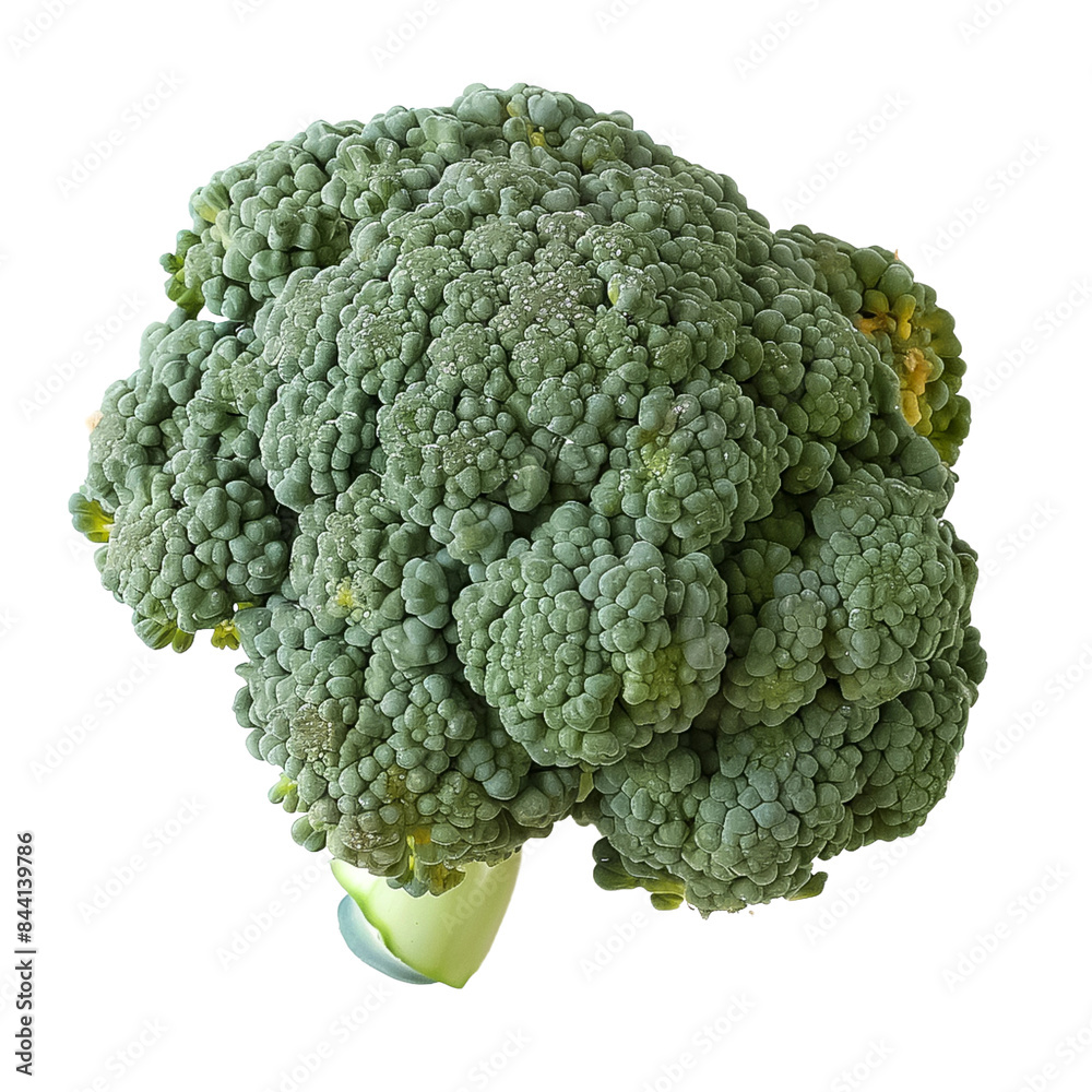 Broccoli Floret A single green broccoli floret Broccoli Floret A single green broccoli floret