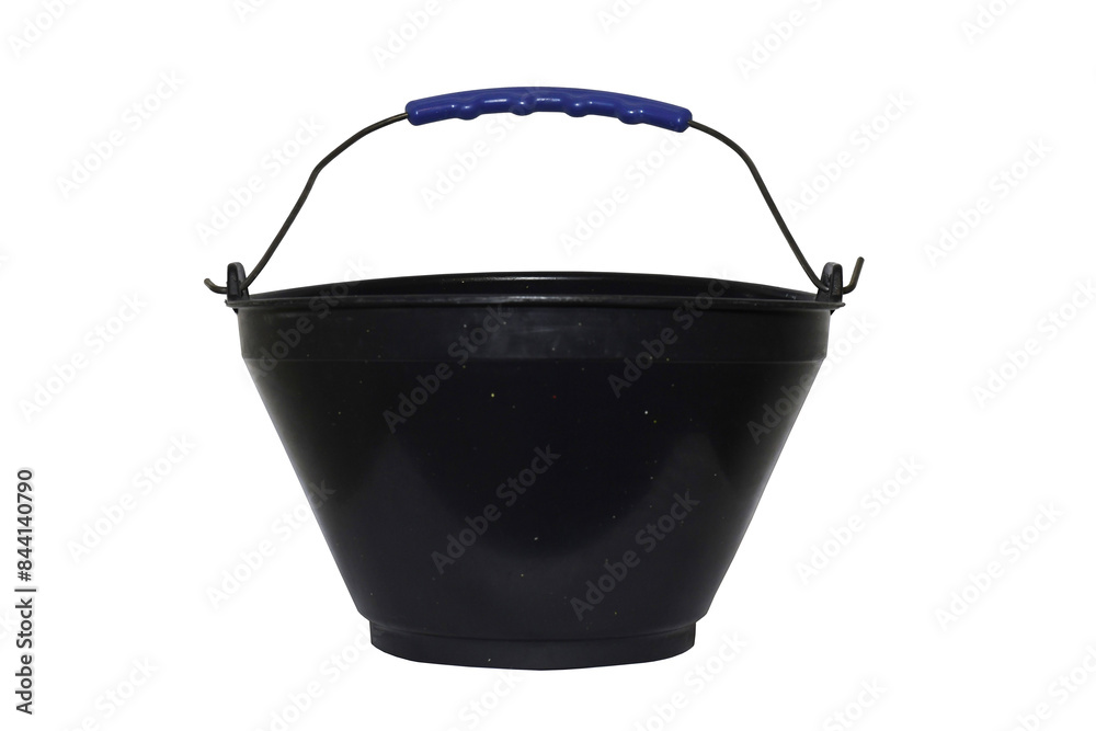 Balde de plástico en fondo transparente I Plastic bucket on transparent ...