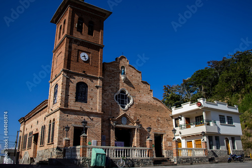 Historical famous Sanctuary of San Antonio de Arma located in corregimiento of Arma in the Municipality of Aguadas in Caldas, Colombia. photo