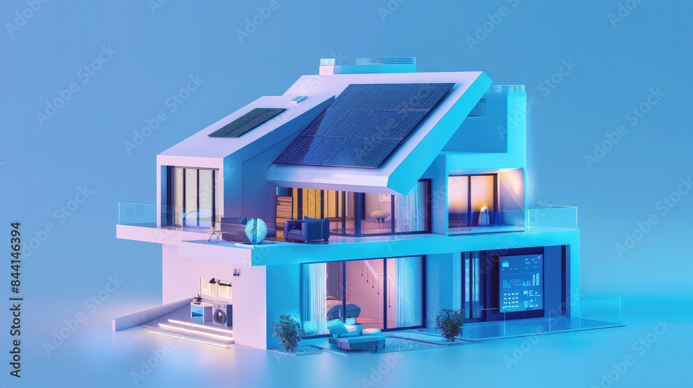 Utilizing Infographic Diagrams to Explain Battery Packs as an Alternative Clean Energy Storage System in Smart Homes with Solar Panel Roofs for Backup and Sustainable Energy Utilizing Infographic Diagrams to Explain Battery Packs as an Alternative Clean Energy Storage System in Smart Homes with Solar Panel Roofs for Backup and Sustainable Energy