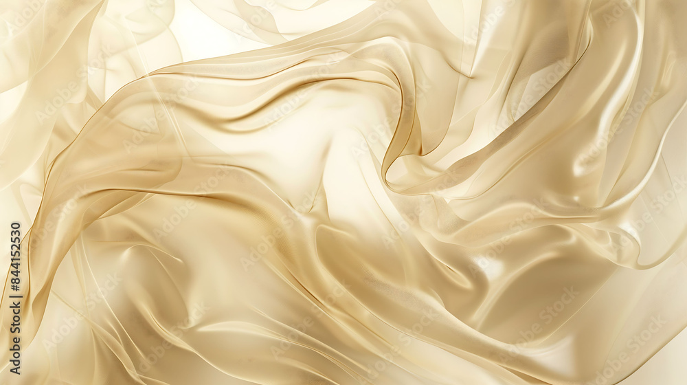 Silk or satin wavy abstract luxury background.