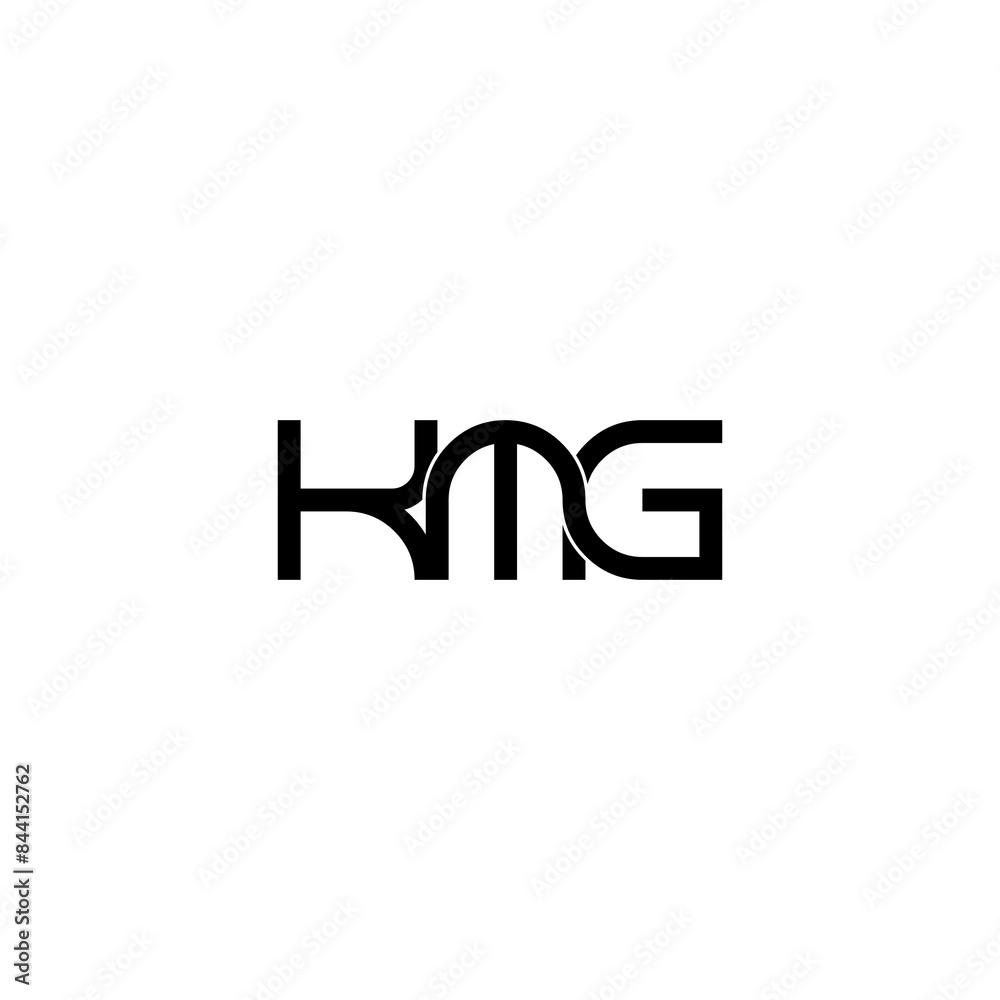 kmg lettering initial monogram logo design kmg lettering initial monogram logo design