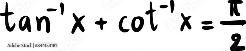 inverse trigonometric functions handwritten