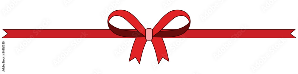 red bow with ribbon gift Packing presents for birthday, new year and Christmas. Promotion and Discount flat illustration. red bow with ribbon gift Packing presents for birthday, new year and Christmas. Promotion and Discount flat illustration.
