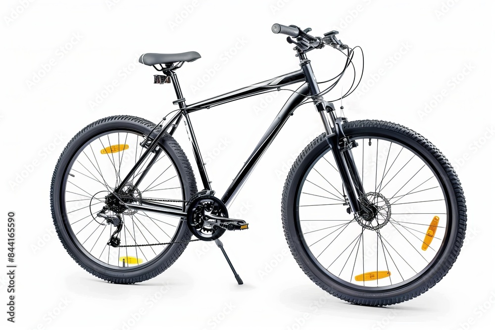 Bicycle isolated on white background